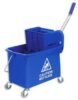 Тележка д/уборки 20л (ведро+отжим) синее