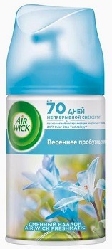 Air Wick (ЭРВИК) Весеннее пробуждение сменный блок 250мл