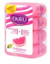 Крем-мыло DURU (Дуру) "Розовый грейпфрут+увлажняющий крем" 4*80г