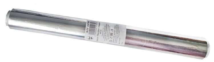 Фольга алюминиевая пищевая 44см*100м, 9мкм (1/9) Мой дом стандарт