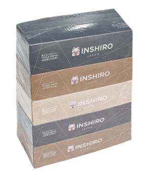 Салфетки INSHIRO 2-х слойные, 200шт в коробке