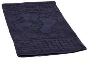 Полотенце махровое ТЕМНО-СЕРОЕ (коврик для ног) 50*70 ПЦ-103-01797 цв.19-3906 пл.650 г/м2 от ООО