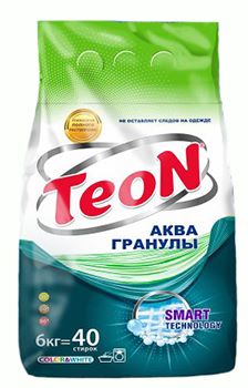 Порошок стиральный Teon Аква гранулы 6кг