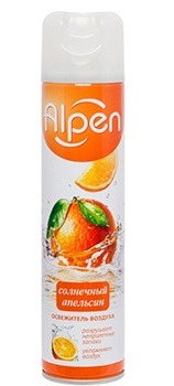 Освежитель ALPEN Солнечный апельсин 300мл
