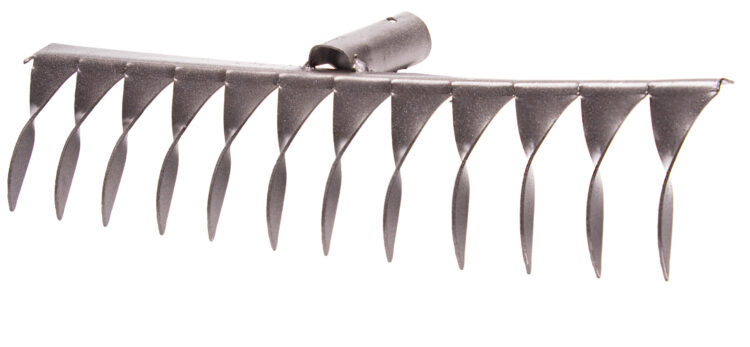 Грабли витые 12-зубьев без черенка