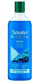 Шампунь мужской Timotei ЧИСТОТА И УХОД 400мл