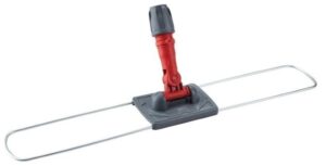 Держатель для мопов рамочный GRASS 80*10 см, металл серый