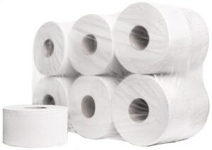 Бумага туалетная 1сл 200м серый Терес 1/12