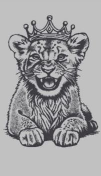 50*90 ПЛ-2602-06477 цв.10000 Полотенце махровое Lord of the jungle(Лев 23фев) ВЫПИСЫВАТЬ ОТ ИП