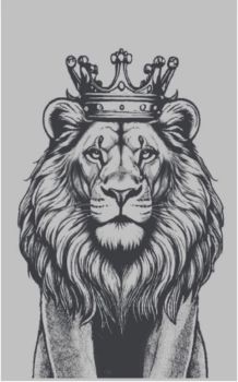 100*150 ПЛ-1202-06477 цв.10000 Полотенце махровое Lord of the jungle(Лев к23ф)ВЫПИСЫВАТЬ ОТ ИП