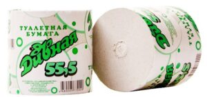 Бумага туалетная без втулки Дивная длина 55.5м. (1/30)