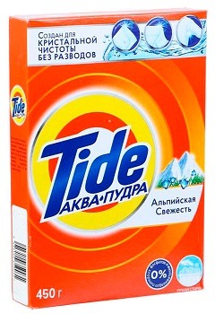 Порошок стиральный Tide (Тайд) Автомат Альпийская свежесть 450гр