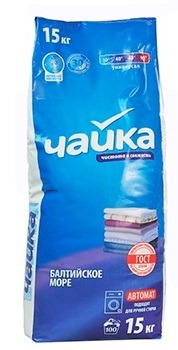 Порошок стиральный Чайка БАЛТИЙСКОЕ МОРЕ Автомат 15кг