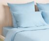 Комплект наволочек сатин 50*70-2 шт, цвет голубой