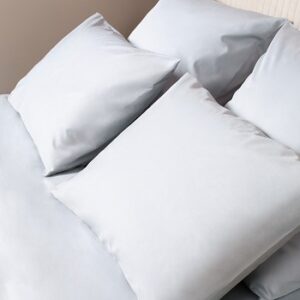 Комплект наволочек сатин 50*70-2 шт, цвет серый