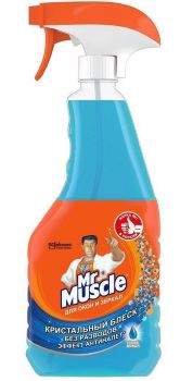 Mr. Muscle Профессионал После дождя 530мл для стёкол, с нашатырным спиртом, триггер