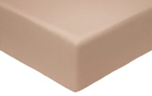 Простыня Моноспейс 160*200*23 (борт), сатин, цвет бежевый