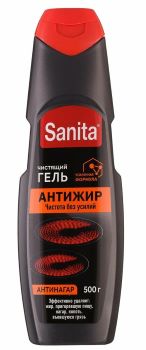 Средство для чистки плит Sanita Антижир гель 500мл
