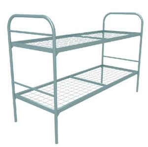 Кровать двухъярусная 70*190*160, серая