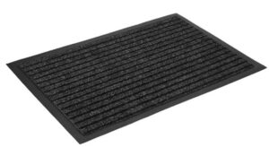 Коврик влаговпитывающий ребристый БАРЬЕР 90*150 серый