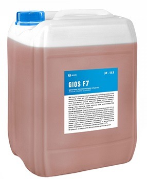 GRASS GIOS F7 высокощелочное пенное моющее средство, канистра 18,5 л