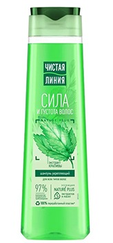 Шампунь Чистая линия Крапива Укрепляющий  400мл