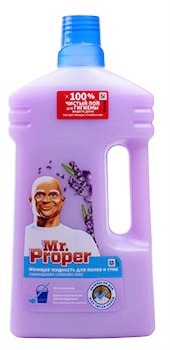 Моющее средство для полов и стен Mr.Proper (Мистер Пропер) Лавандовое спокойствие 1л