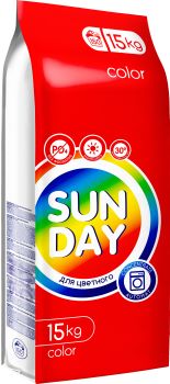 Порошок стиральный SUNDAY Автомат универсальный 15кг