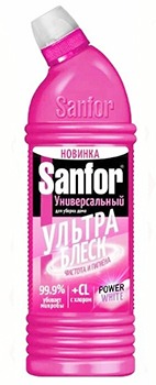Чистящий гель Sanfor Ультра блеск, Чистота и гигиена Универсал 750мл