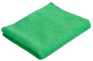 Салфетка из микрофибры (тряпка для пола) 80*100, зелёная (220г/м2)