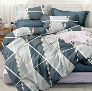 Комплект постельного белья 1,5 спальный, ткань сатин, рис. z2345