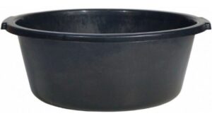 Таз пластиковый 20л круглый строительный