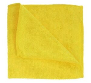 Салфетка из микрофибры 40*40, желтая (220г/м2)