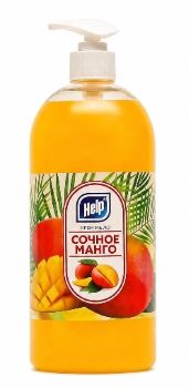 Крем-мыло жидкое Help Сочное манго с дозатором 1000 мл