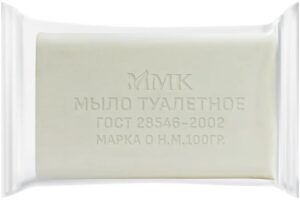 Мыло туалетное Ординарное 100 г, в прозрачной обертке флоупак