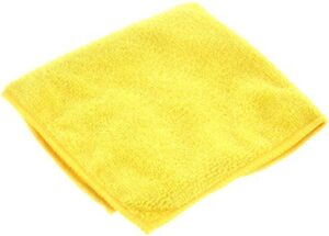 Салфетка из микрофибры 35*35 340г/м2 жёлтая