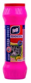 Help Пемоксоль Сода-Эффект "Лимон" 480гр чистящий порошок