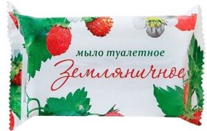 Мыло туалетное Земляничное 100г