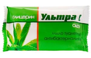 Мыло туалетное антибактериальное Стандарт Ультра С 100г