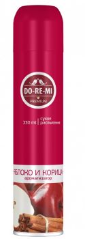 Освежитель Do-Re-Mi Premium Яблоко и корица 330мл, сухое распыление