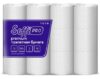 Бумага туалетная Soffione SoffiPro Премиум 3-слойная 18 м, на втулке (упаковка-12 рулонов)