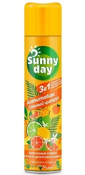 Освежитель Sunny Day Антитабак 300мл