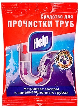 Help (ХЕЛП) Средство для прочистки труб 90г САШЕ