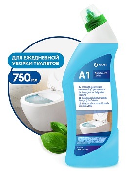 Моющее средство для ежедневной уборки туалетов GRASS "A1" Apartment series 750 мл