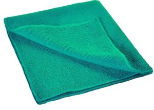 Салфетка из микрофибры 35*35 320г/м2 зелёная