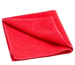 Салфетка из микрофибры 35*35 320г/м2 красная
