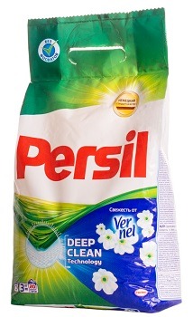 Порошок стиральный Персил (Persil) Автомат Свежесть от Вернель для белого и светлого 3кг
