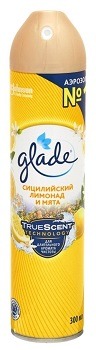 Освежитель Глейд (Glade) Сицилийский лимонад и мята 300мл