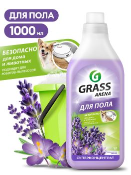 Моющее средство для пола GRASS ARENA "Водная лилия" КОНЦЕНТРАТ 1л (1/12)