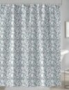 Штора д/ванной комн 180*200 Zenfort Веста 12 колец с утяжелителем, п/э